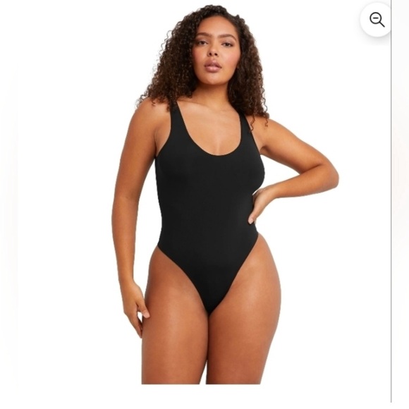 Maidenform Tops - Maidenform Seamless Slimming Black Thong Bodysuit Woman’s Size M | NWT